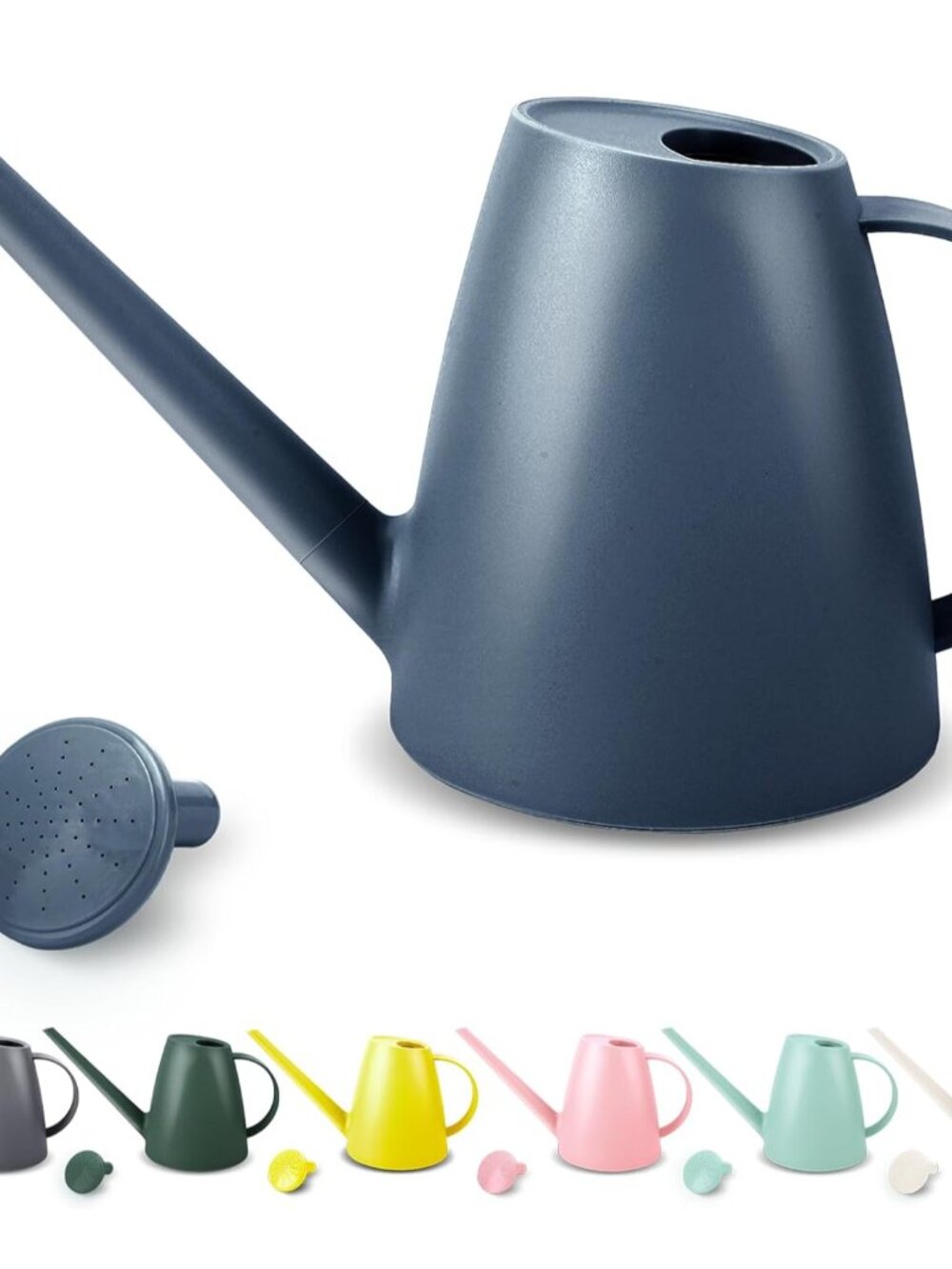 1.8L Watering Can, Small Watering Can for Indoor Plants with Long Spout